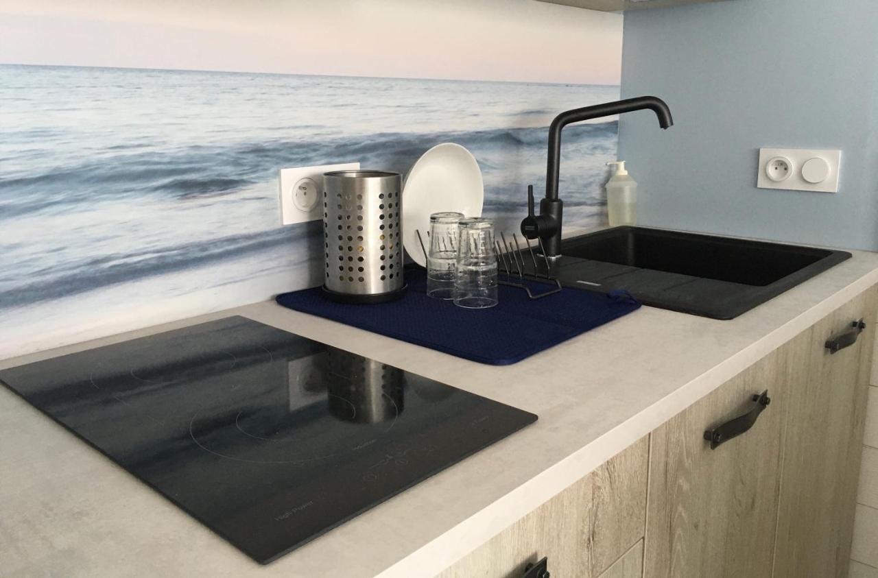 Studio Face A La Mer Appartement Ploemeur Buitenkant foto